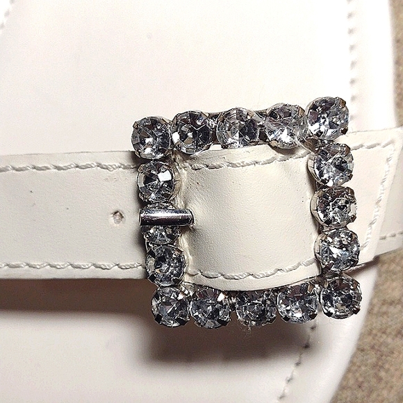 Shultz Ruth Platform Crystal Embellished Sandals - Picture 2 of 15